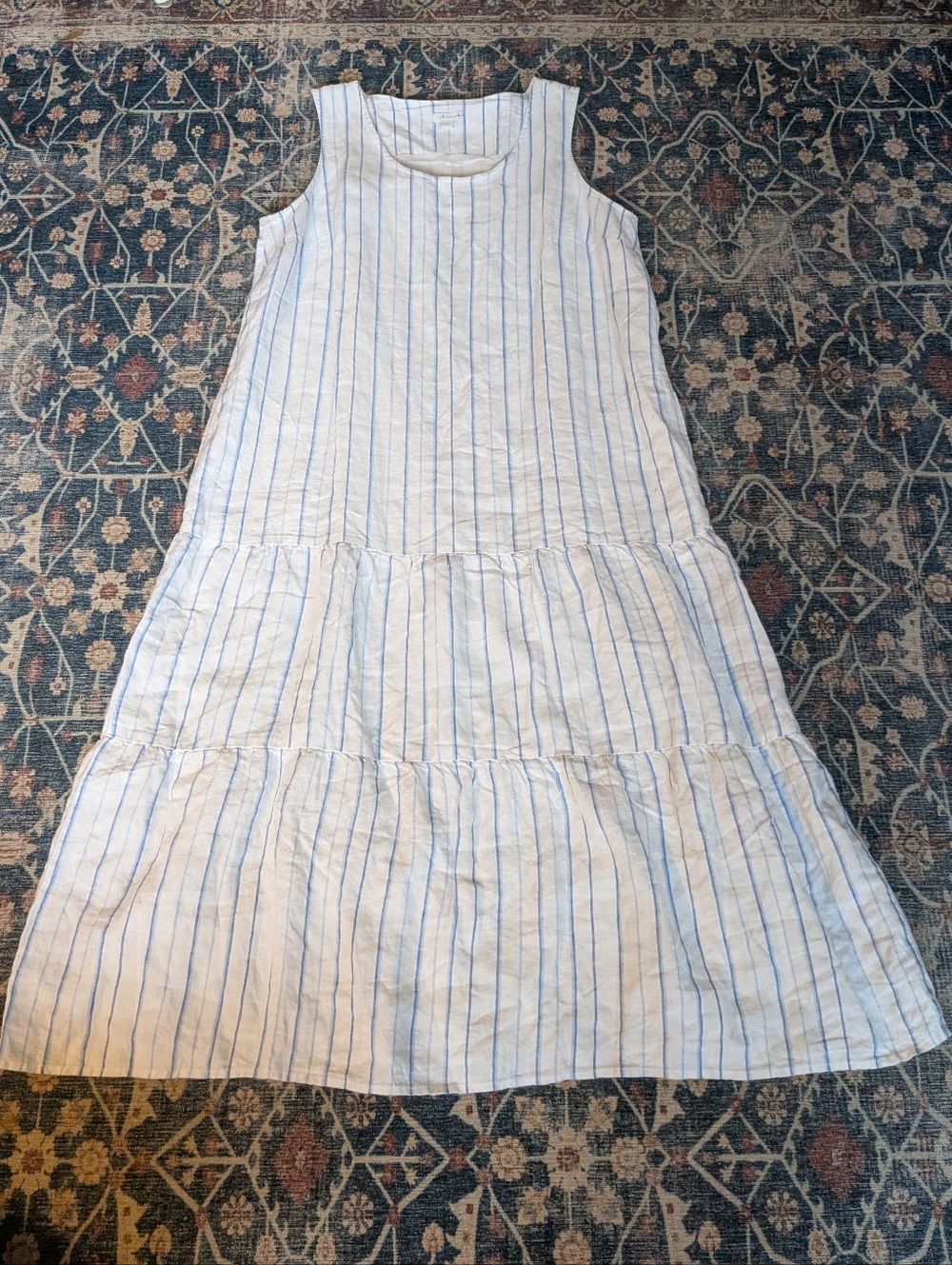J Jill Love Linen Maxi Dress